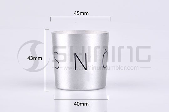 1.5 oz Aluminum Tumbler