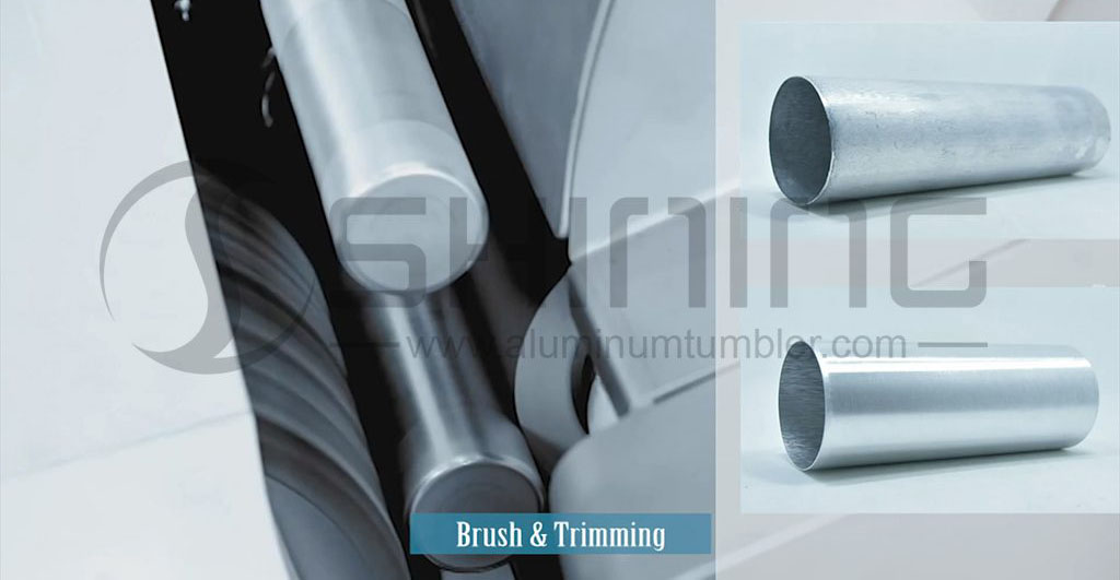 Trimming - Aluminum tumbler Production Process